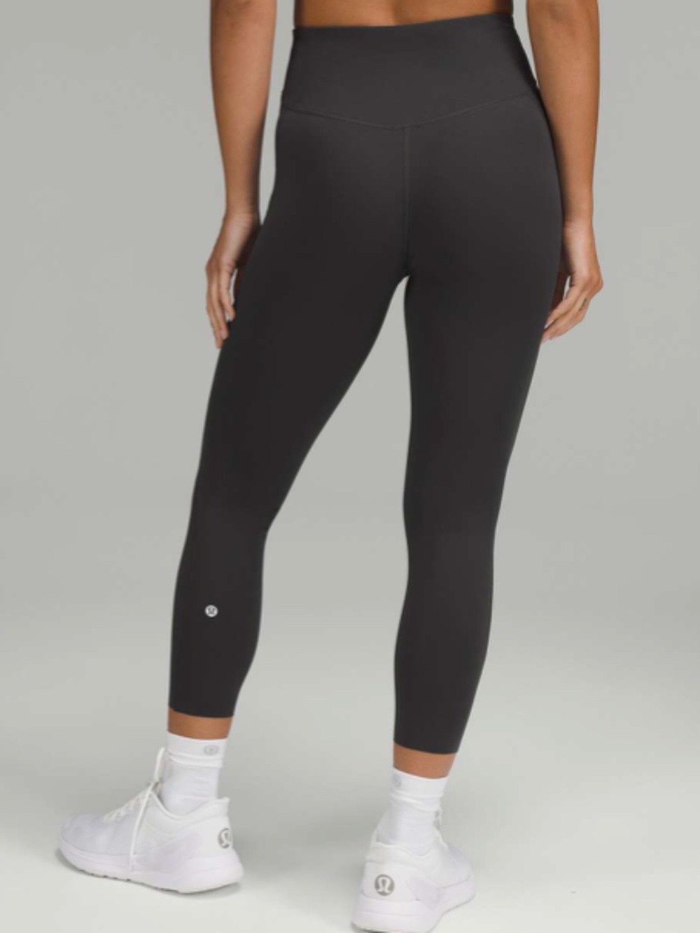 Lululemon Base Pace High-Rise Crop 23" Graphite Grey Size 4